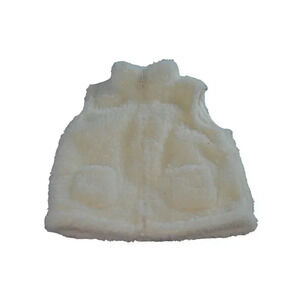 Carters Just One You Baby Sherpa Vest 3M Soft Fleece Sleeveless Jacket Warm Cozy